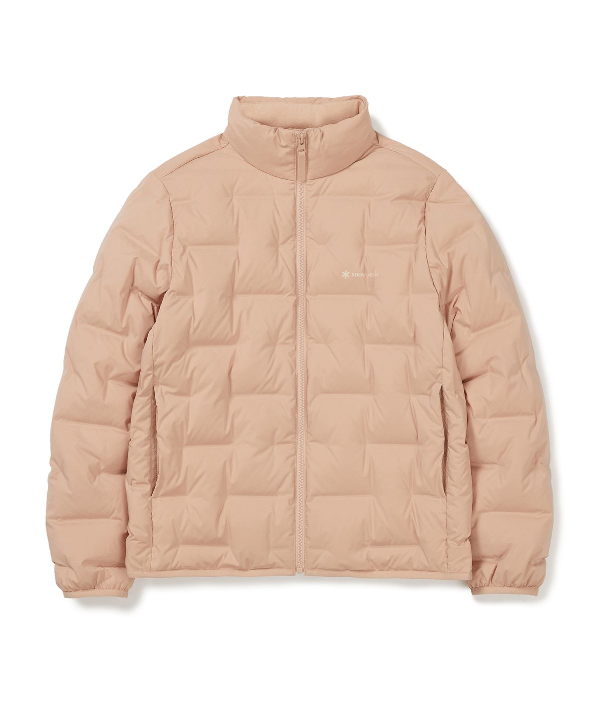 스노우피크 어패럴(SNOWPEAK APPAREL) 웰딩 여성 스탠드넥 다운 자켓 (S24WWTDJ59) Peach
