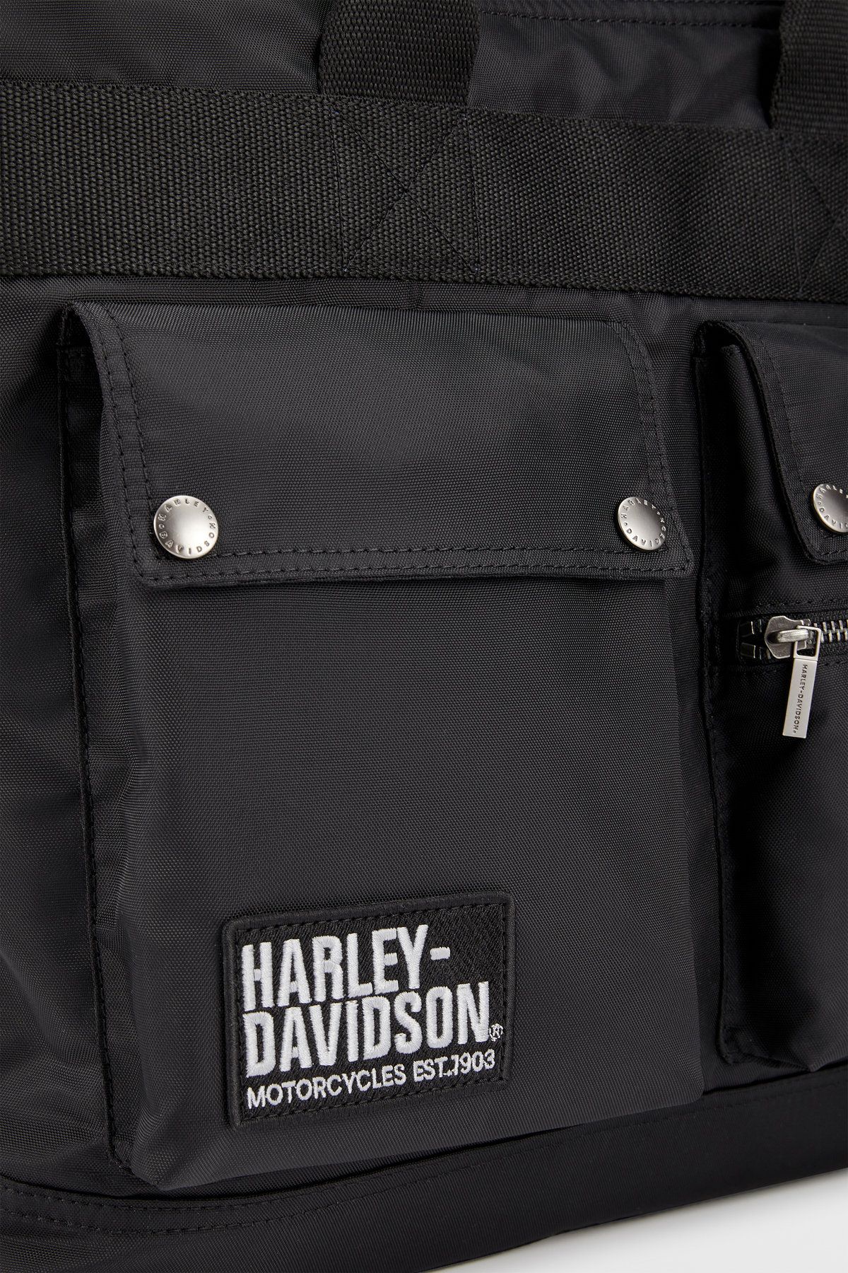 할리데이비슨 컬렉션스®(HARLEY-DAVIDSON COLLECTIONS®) 로드 트립 토트 백 블랙 HH15180201