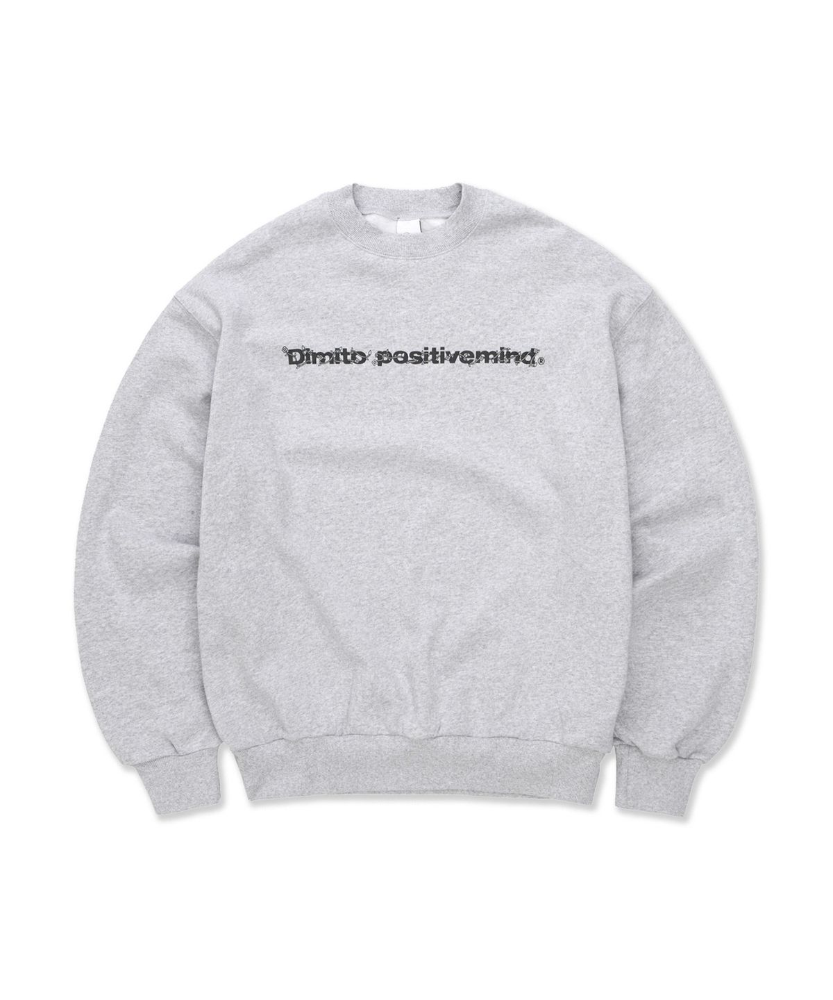 디미토(DIMITO) NATURE SWEATSHIRT HEATHER GREY