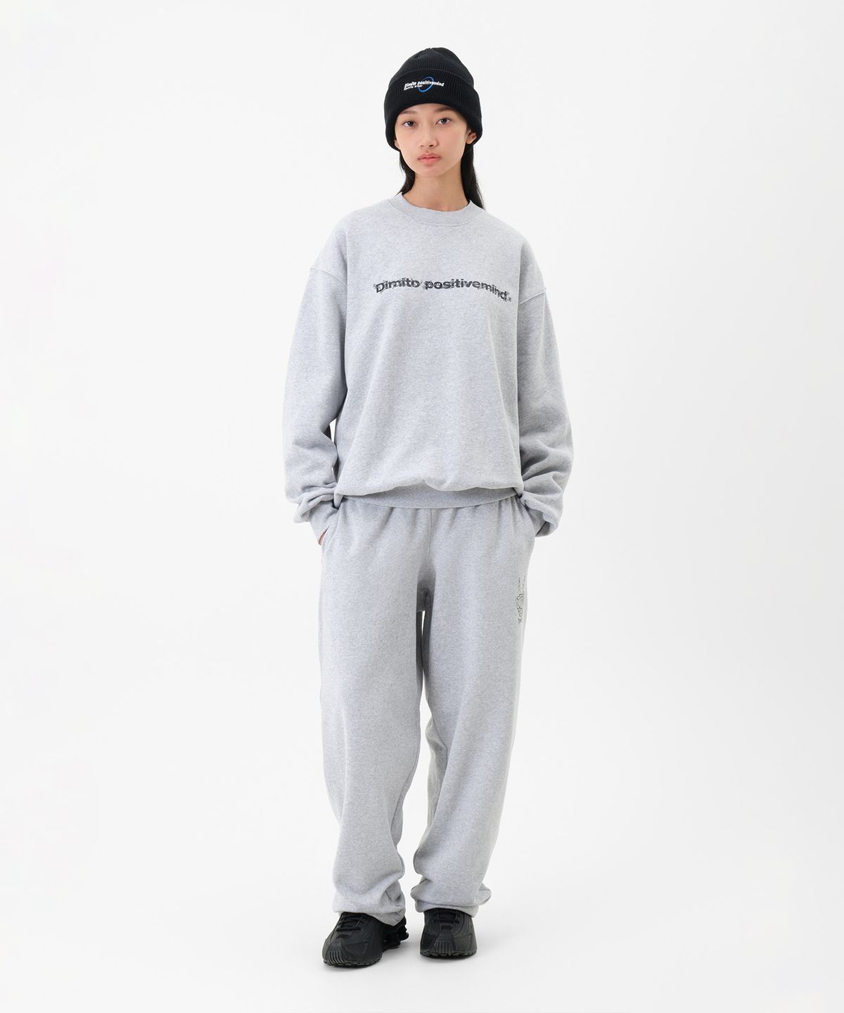 디미토(DIMITO) NATURE SWEATSHIRT HEATHER GREY