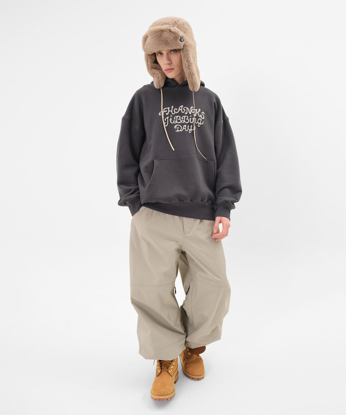 디미토(DIMITO) TJD HOODIE CHARCOAL
