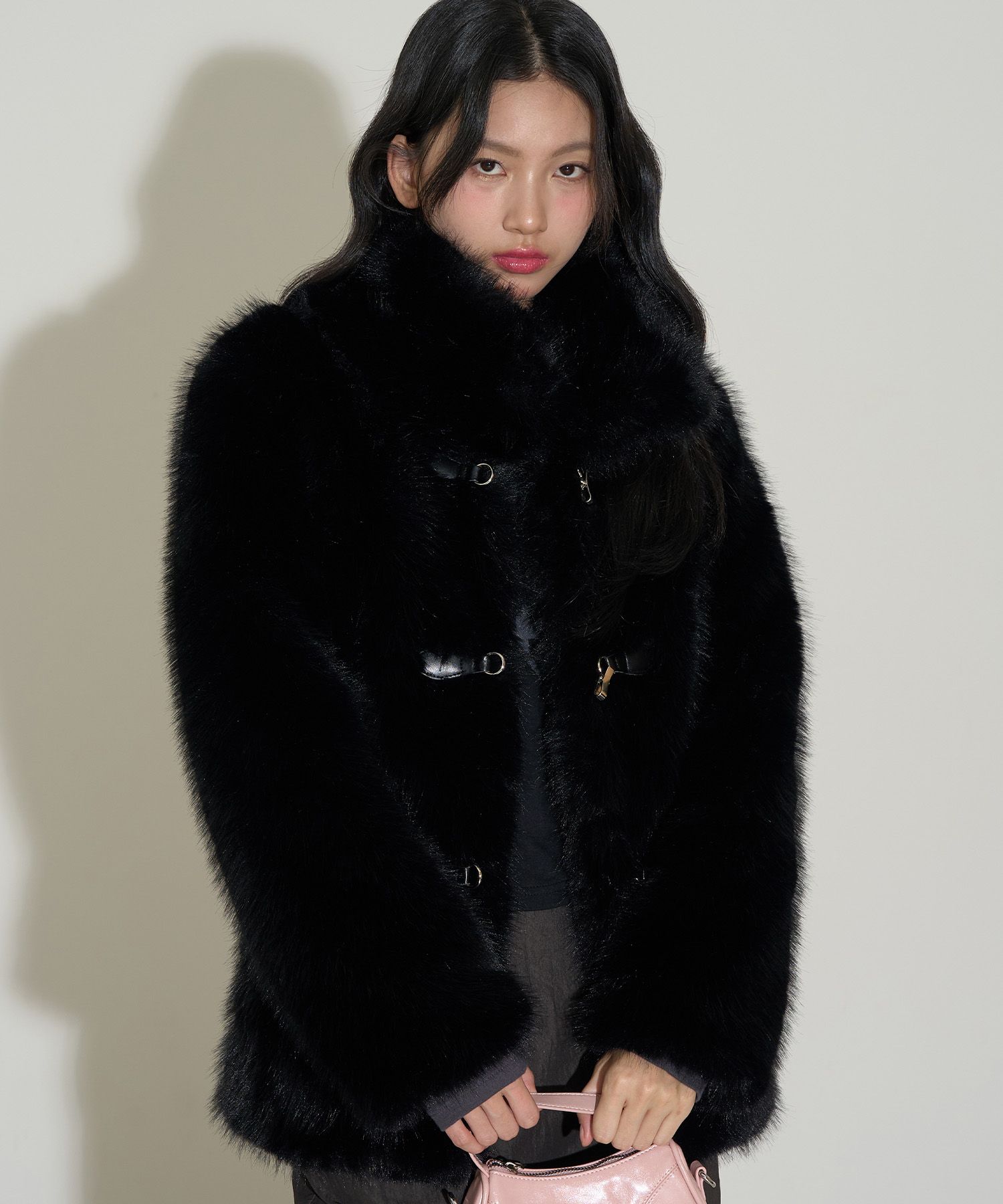 ジャケット・アウター ILLIGO Shearling fur jacket MUSINSA | ILLIGO Shearling fur jacket ivory