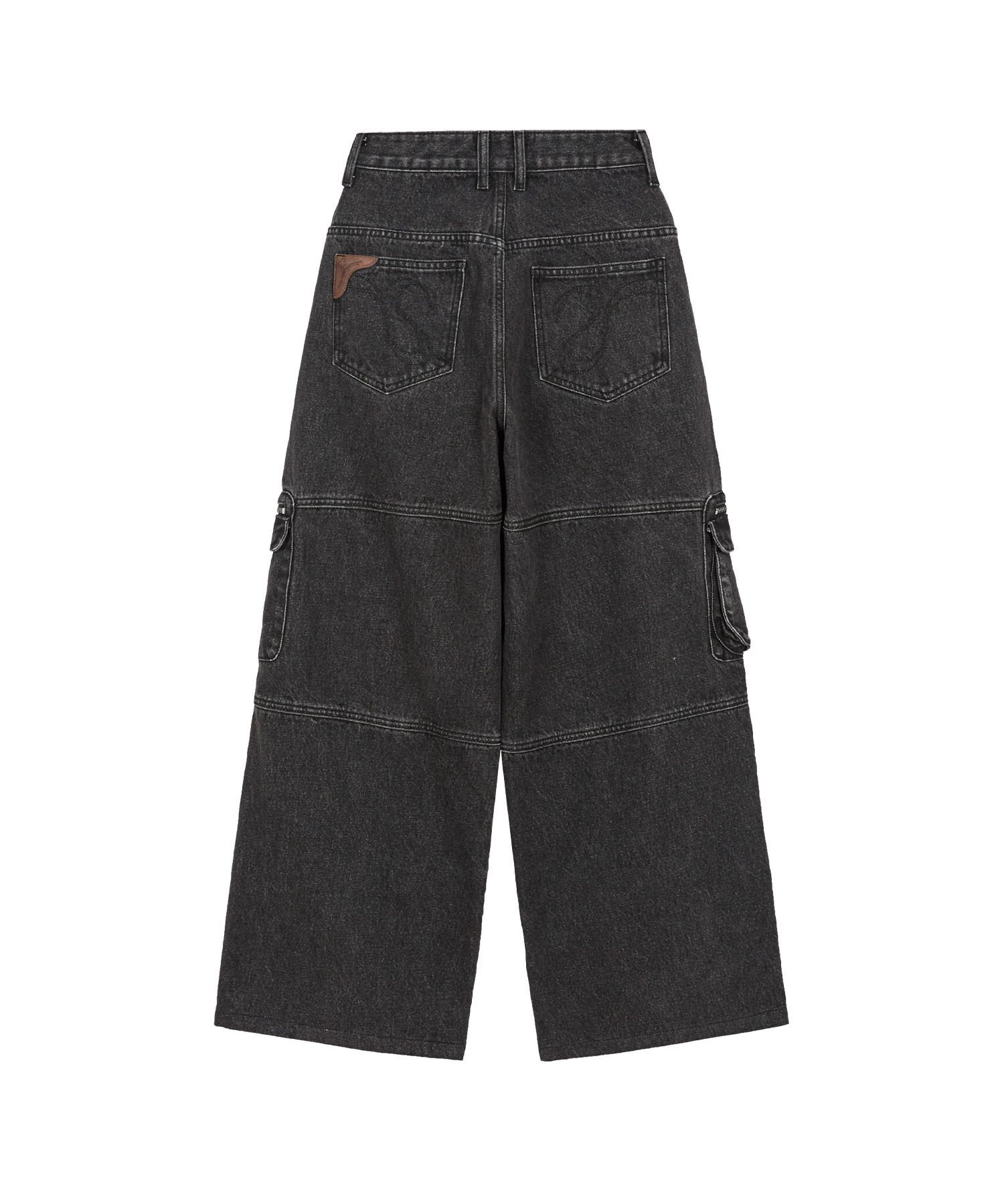 ★ILLIGO★ Wide pocket cargo pants black 5012264138 MUSINSA | ILLIGO Wide Pocket Cargo Pants Black