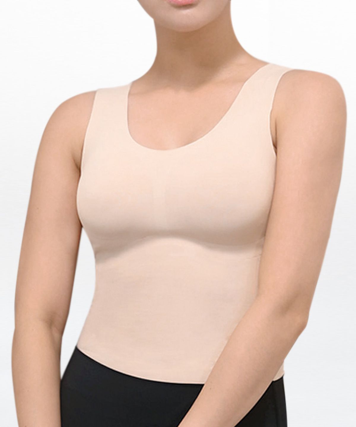 웨이브웨어(WAVEWEAR) 라인보정 패디드 탱크탑 N10
