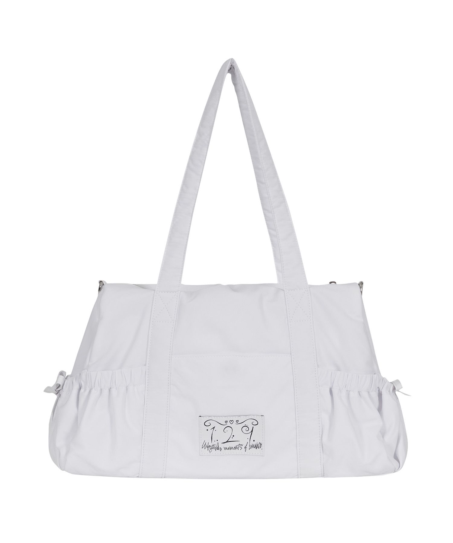◇ILLIGO◇ Bow Forty Mini Duffle Bag Ivory Bow Forty Mini Duffle Bag Ivory - ILLIGO
