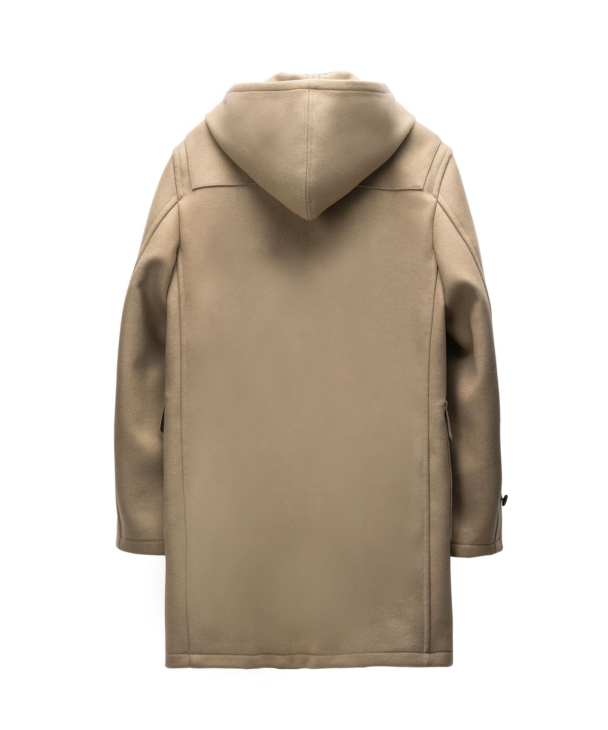 롤링스튜디오(ROLLINGSTUDIOS) HOODED WOOL FELT DUFFLE COAT BEIGE