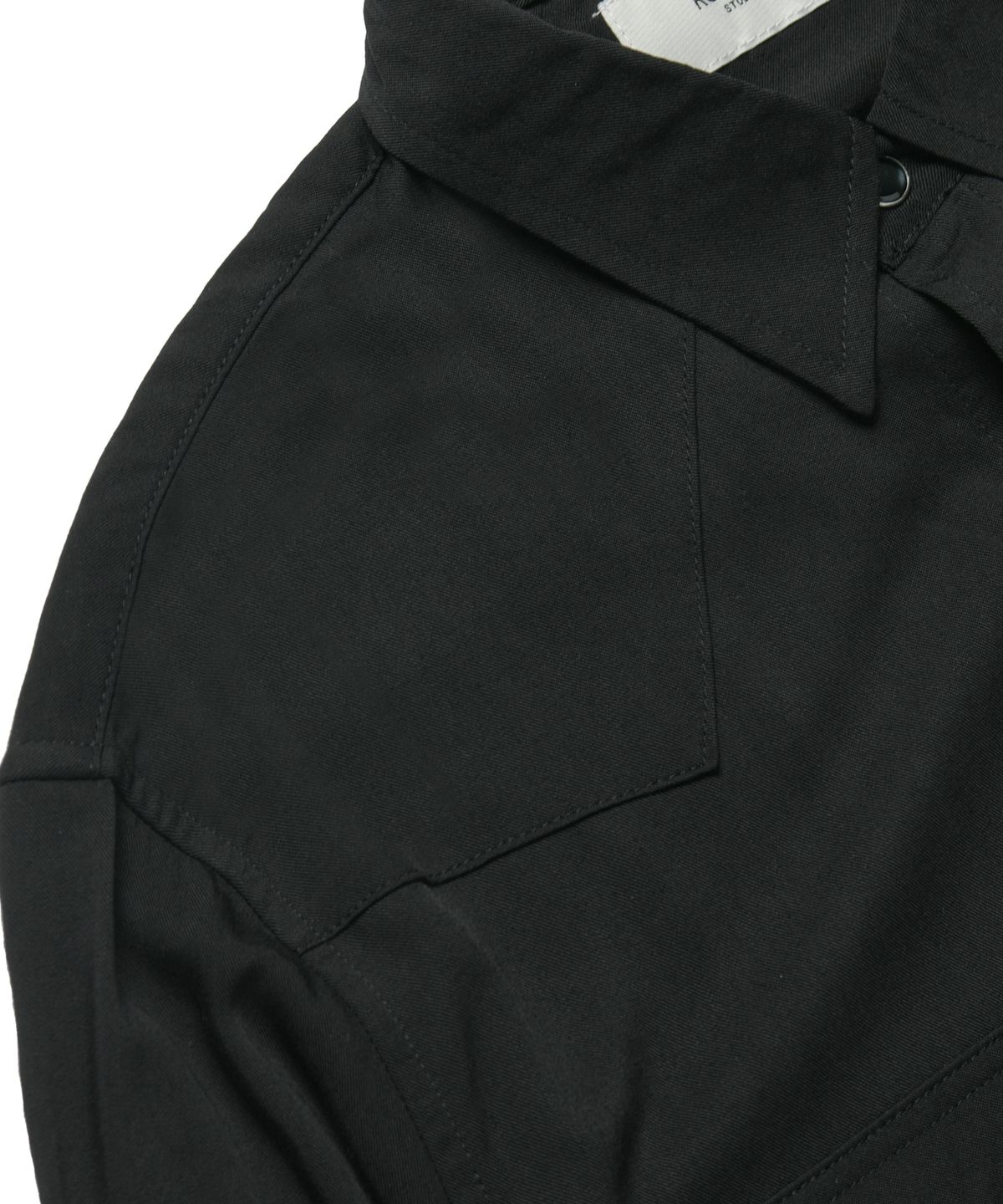 롤링스튜디오(ROLLINGSTUDIOS) WESTERN SHIRT BLACK