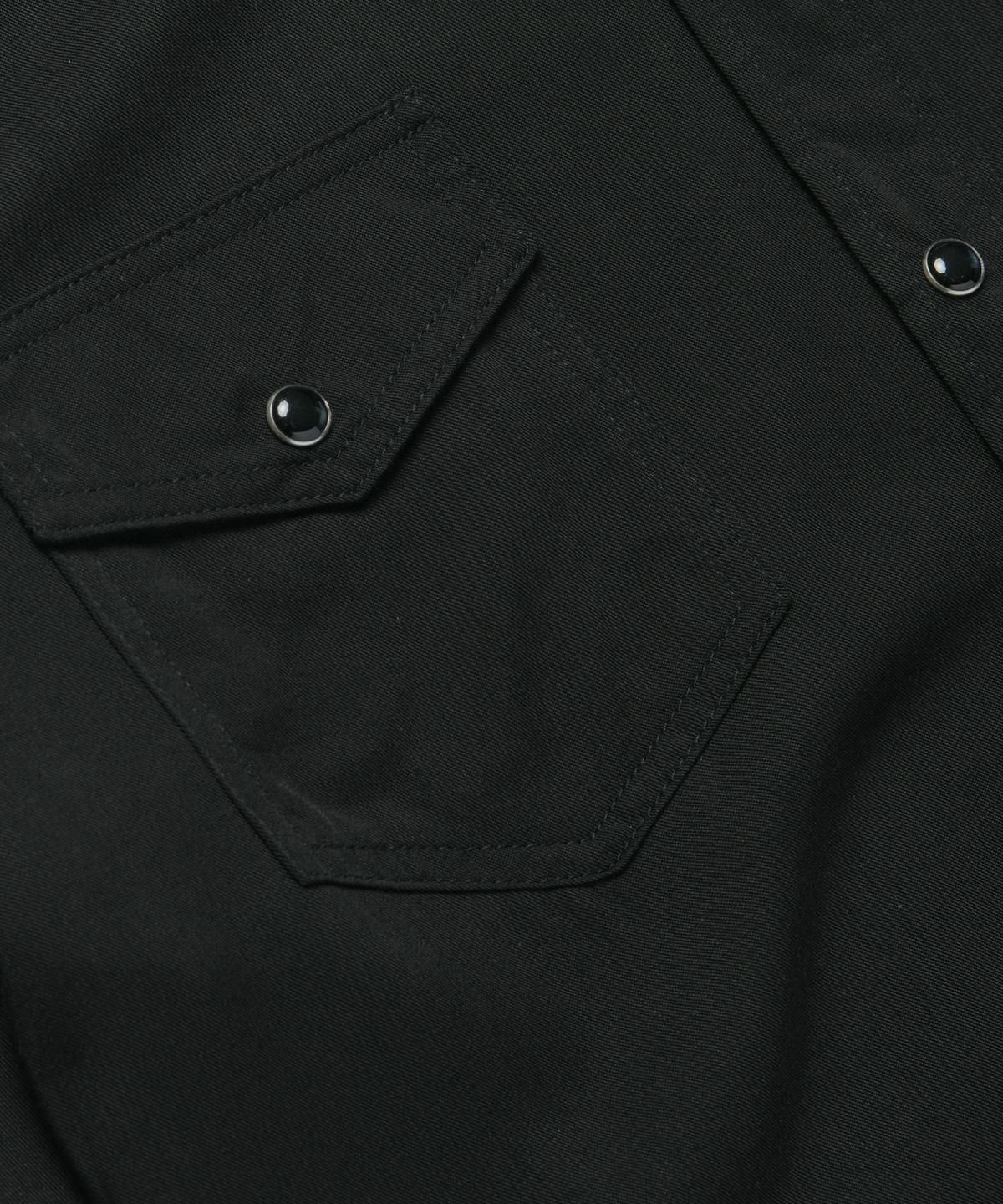 롤링스튜디오(ROLLINGSTUDIOS) WESTERN SHIRT BLACK