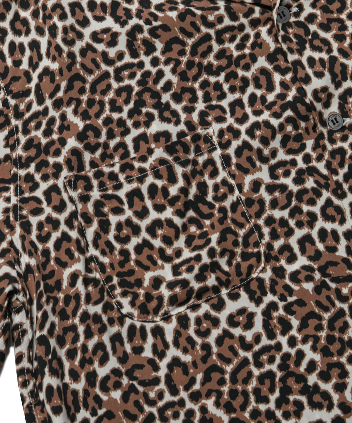 롤링스튜디오(ROLLINGSTUDIOS) HAWAIAN SHIRT LEOPARD