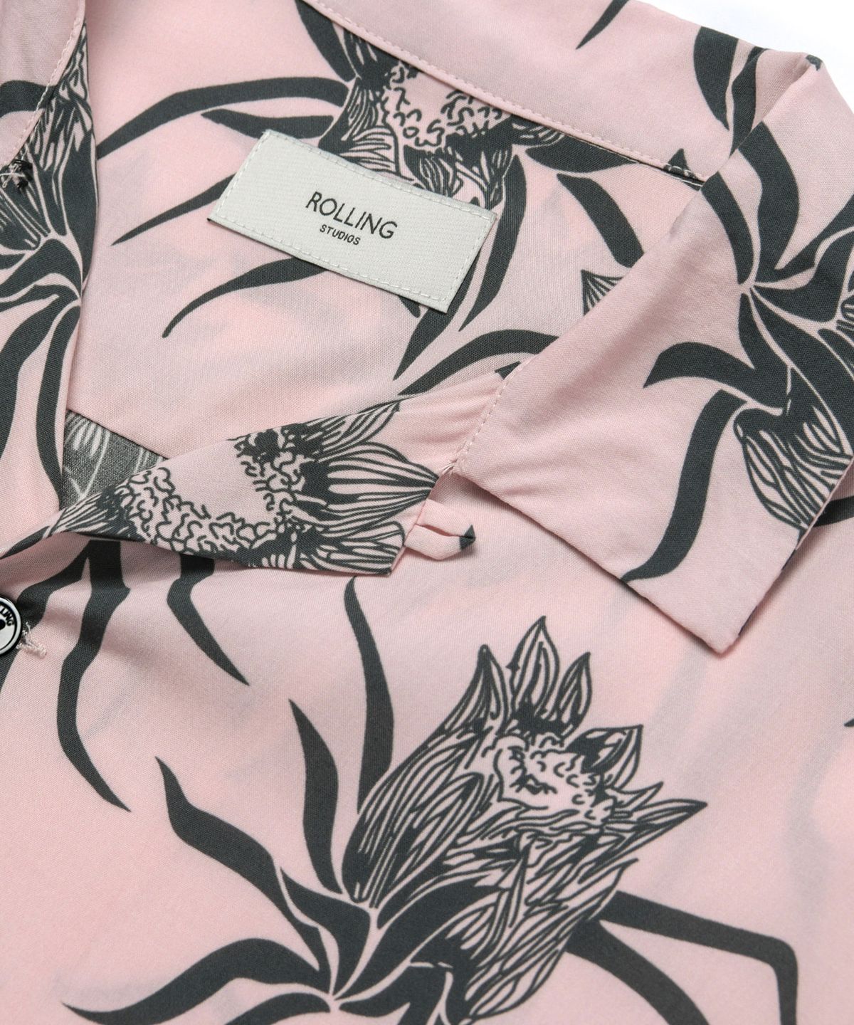 롤링스튜디오(ROLLINGSTUDIOS) HAWAIAN SHIRT FLOWER PINK