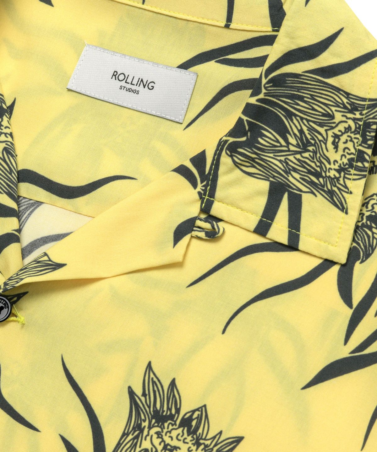롤링스튜디오(ROLLINGSTUDIOS) HAWAIAN SHIRT FLOWER YELLOW