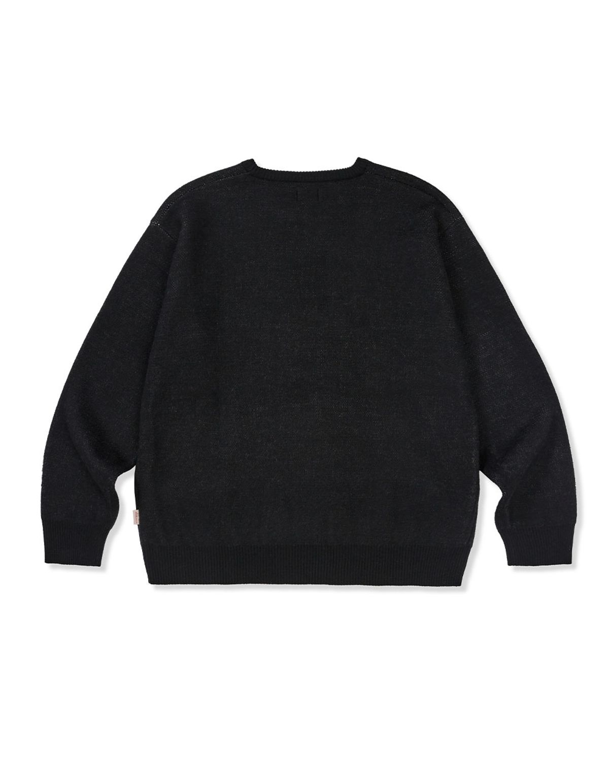 엠엠엘지(MMLG) [Mmlg] HOLIDAY MELGE KNIT (BLACK)