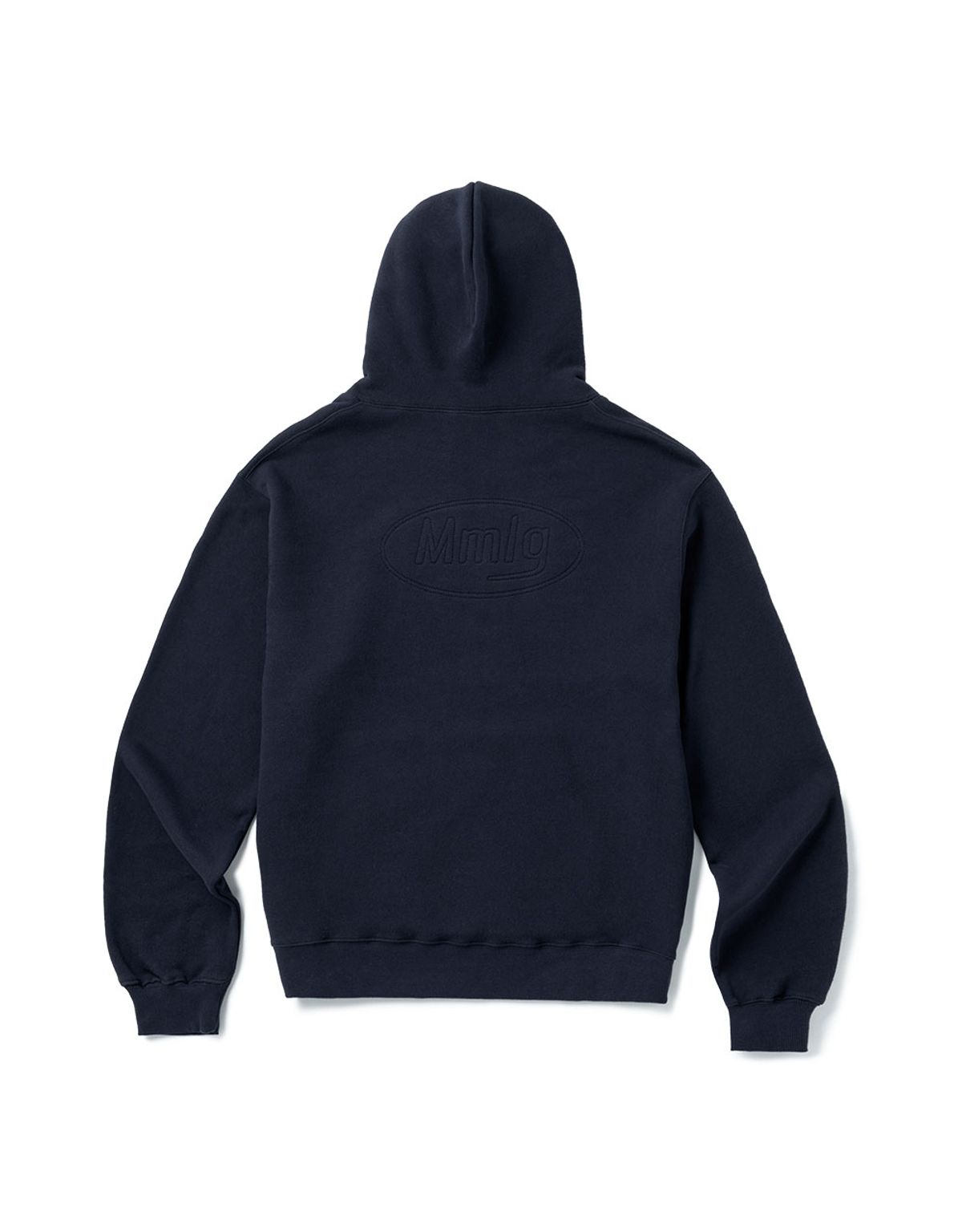 엠엠엘지(MMLG) [Mmlg] STITCH PLAY HOODIE (AUTHENTIC NAVY)