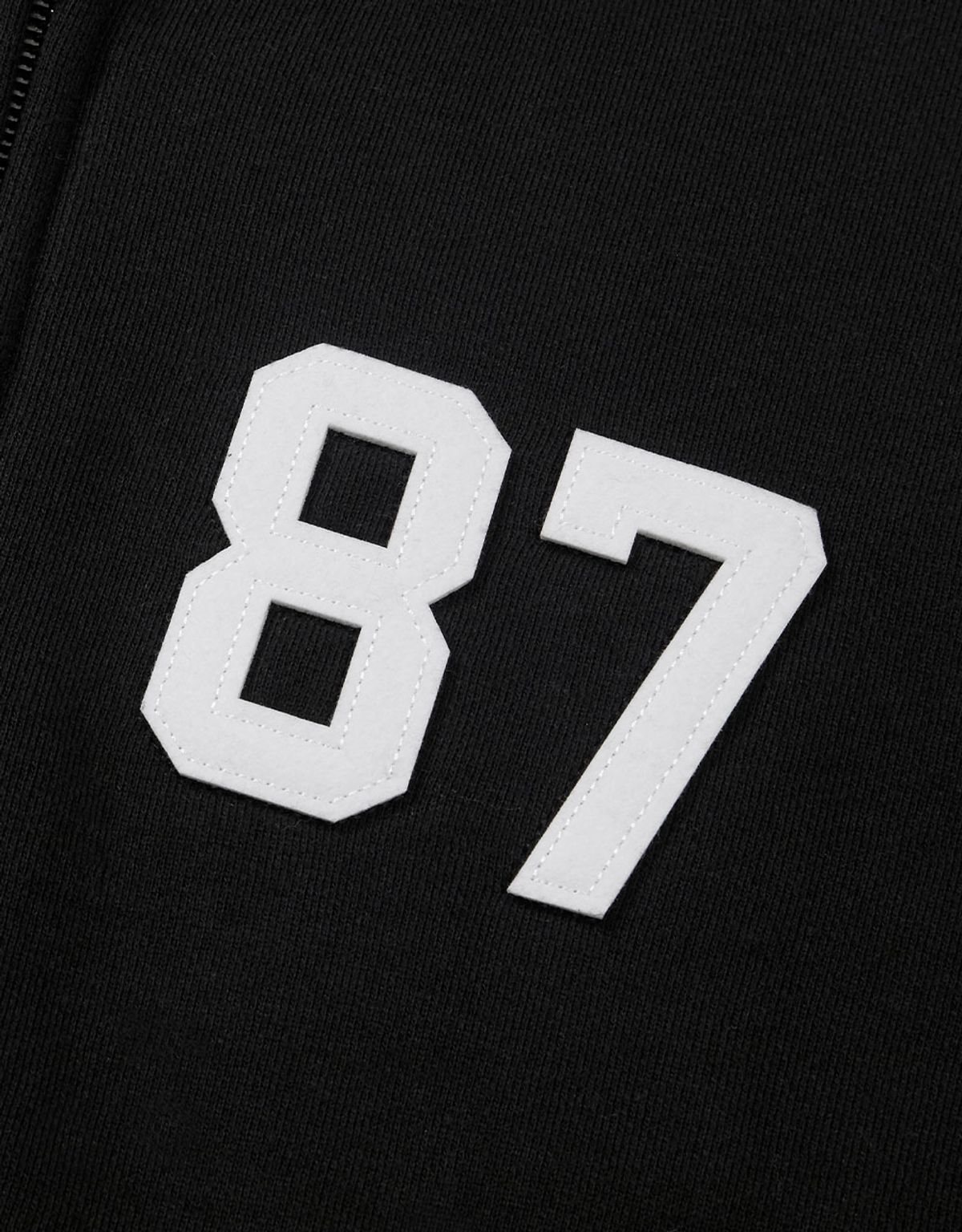 엠엠엘지(MMLG) [Mmlg] CHECK PATTERN HOOD ZIPUP (EVERY BLACK)