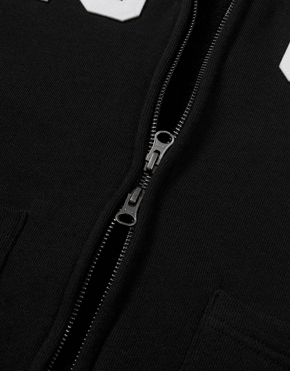 엠엠엘지(MMLG) [Mmlg] CHECK PATTERN HOOD ZIPUP (EVERY BLACK)