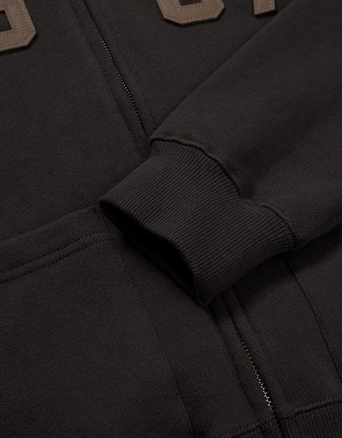 엠엠엘지(MMLG) [Mmlg] CHECK PATTERN HOOD ZIPUP (WOODY BROWN)