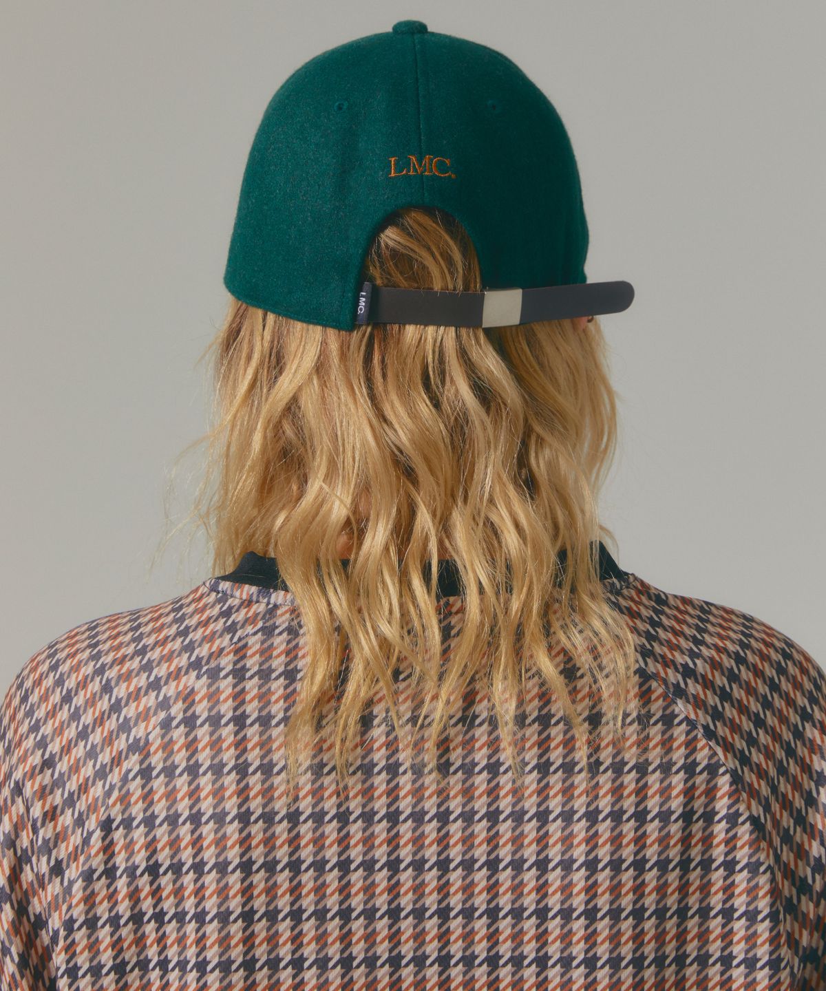 엘엠씨(LMC) EMB BEAR WOOL 6PANEL CAP green