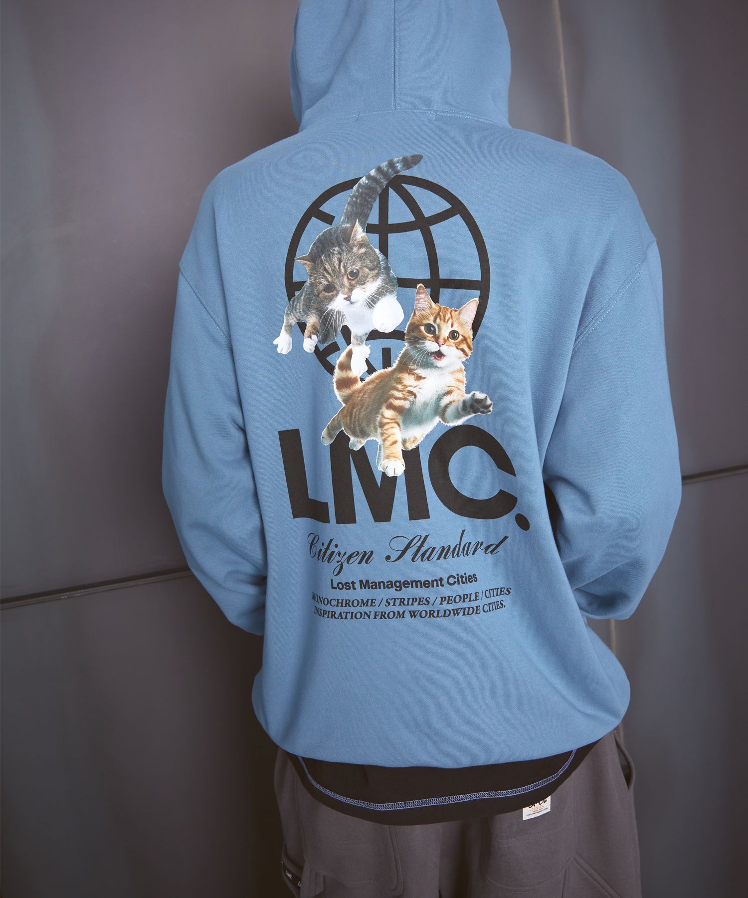 MUSINSA | LMC FLYING CATS HOODIE black