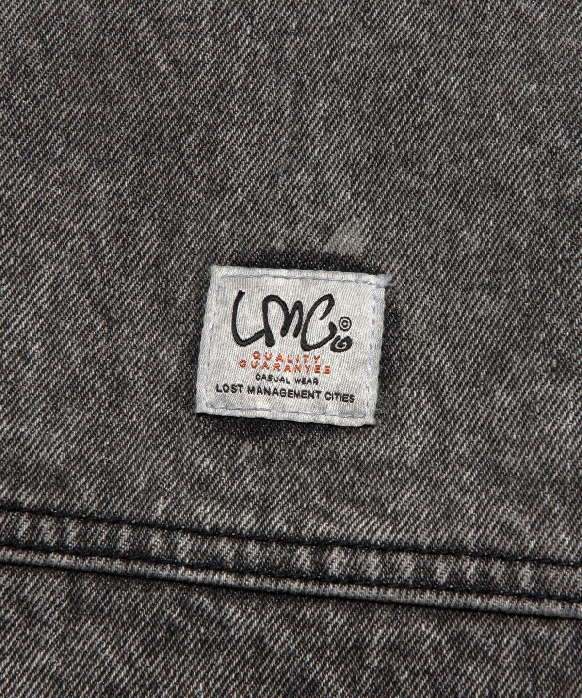 엘엠씨(LMC) DENIM WORK HOODIE JACKET gray
