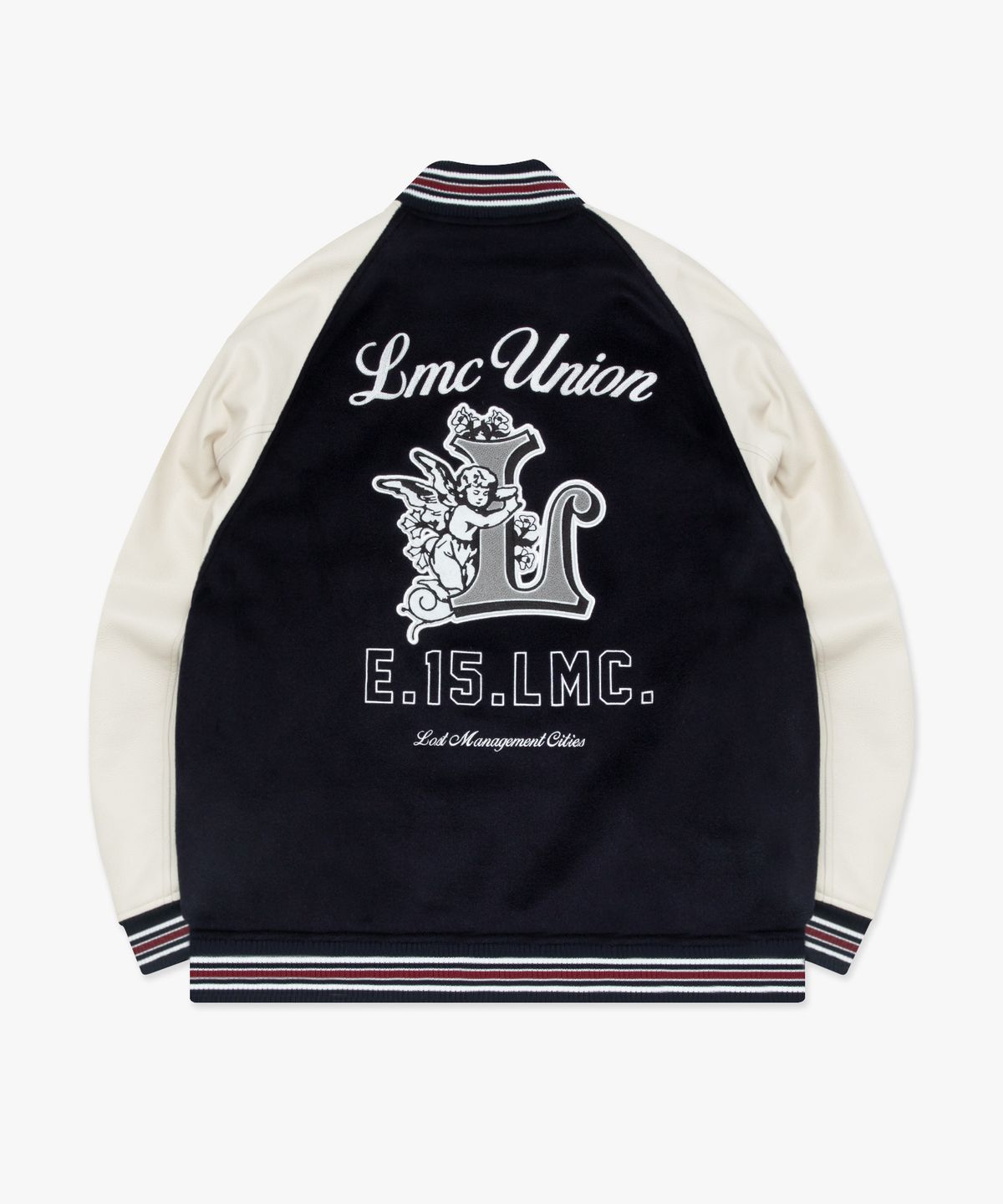 엘엠씨(LMC) UNION ANGEL VARSITY JACKET navy