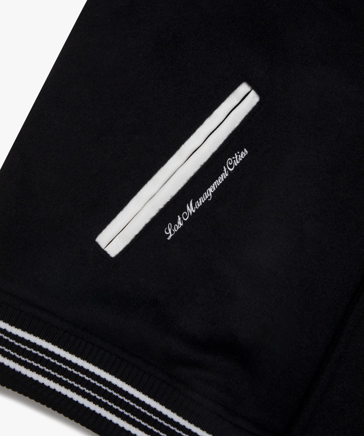 엘엠씨(LMC) UNION ANGEL VARSITY JACKET black