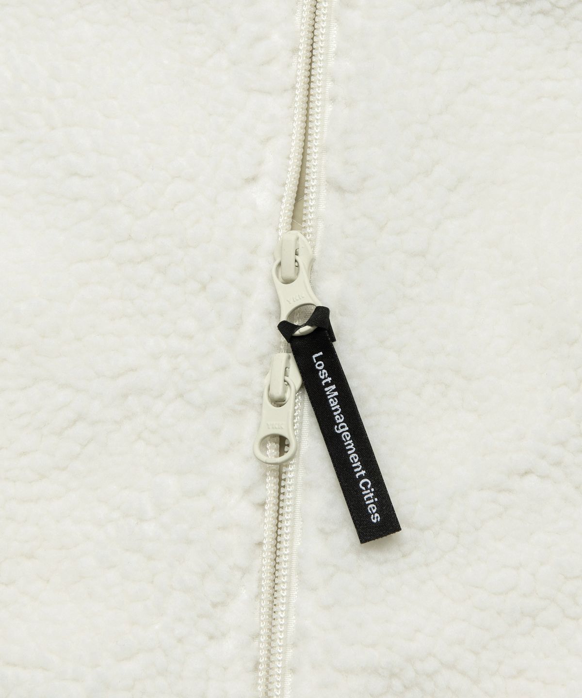 엘엠씨(LMC) SHERPA FLEECE JACKET ivory