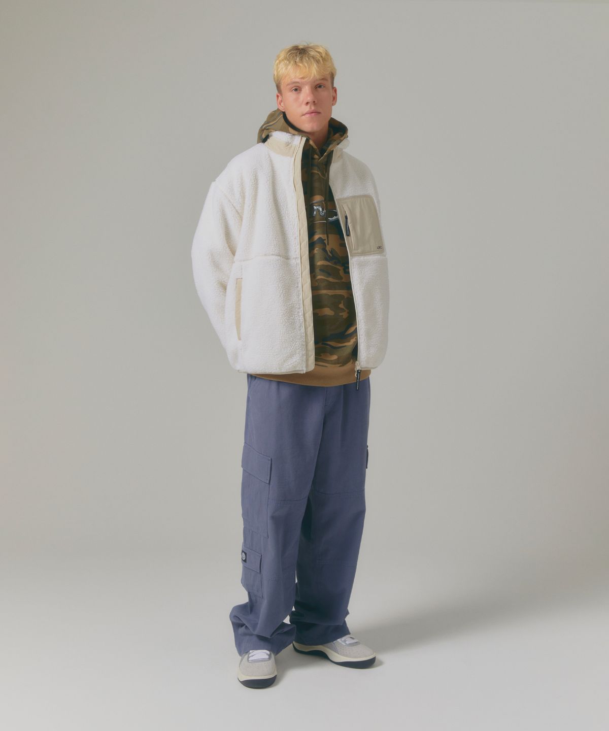 엘엠씨(LMC) SHERPA FLEECE JACKET black
