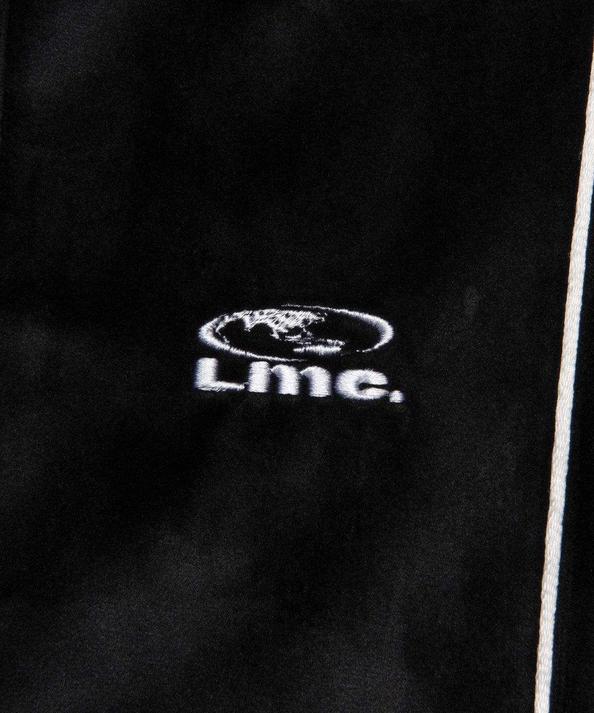 엘엠씨(LMC) VELOUR PIPING PANTS black