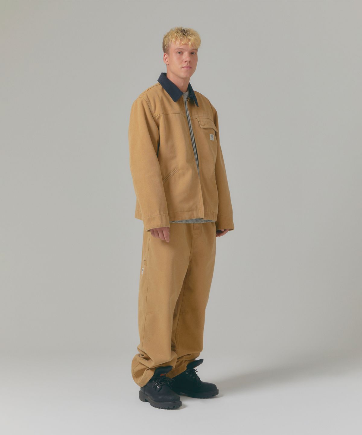 엘엠씨(LMC) WASHED CANVAS WORK EASY PANTS sand