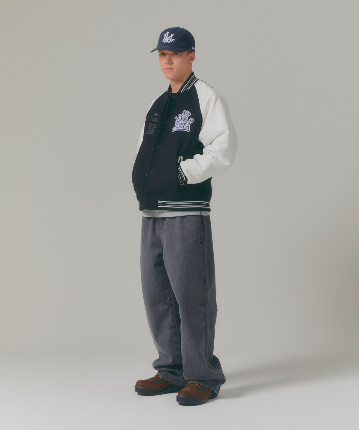 엘엠씨(LMC) WASHED CANVAS WORK EASY PANTS charcoal
