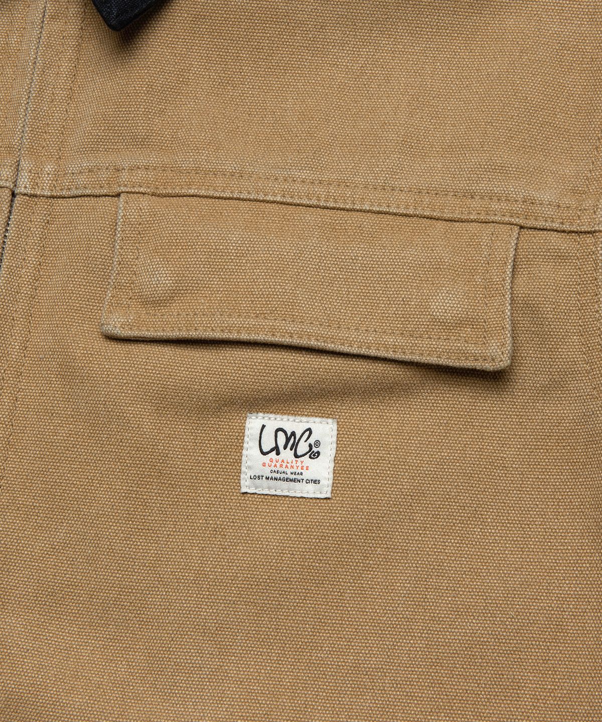 엘엠씨(LMC) WASHED CANVAS WORK JACKET sand
