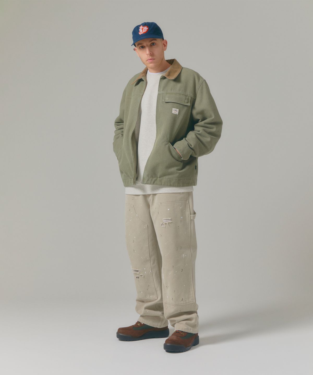 엘엠씨(LMC) WASHED CANVAS WORK JACKET sand