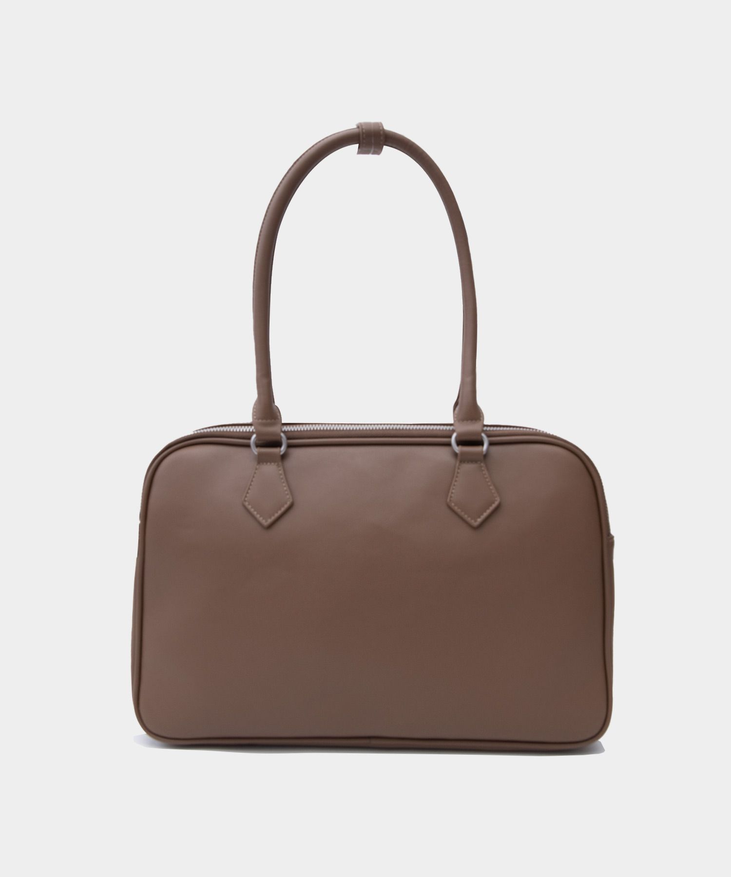 ショルダーバッグ・ポシェット MACOI Classic Simple Square Leather Shoulder Bag Brown MUSINSA | MACOI Classic Simple Square Leather Shoulder Bag