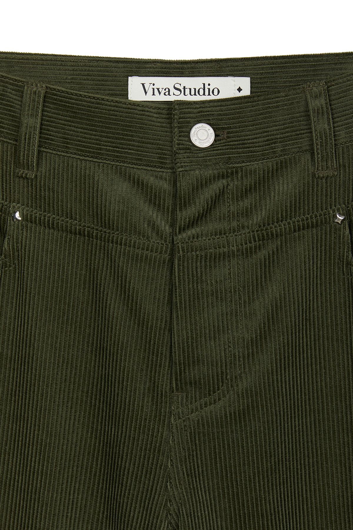 비바스튜디오(VIVASTUDIO) CORDUROY PANTS [KHAKI]