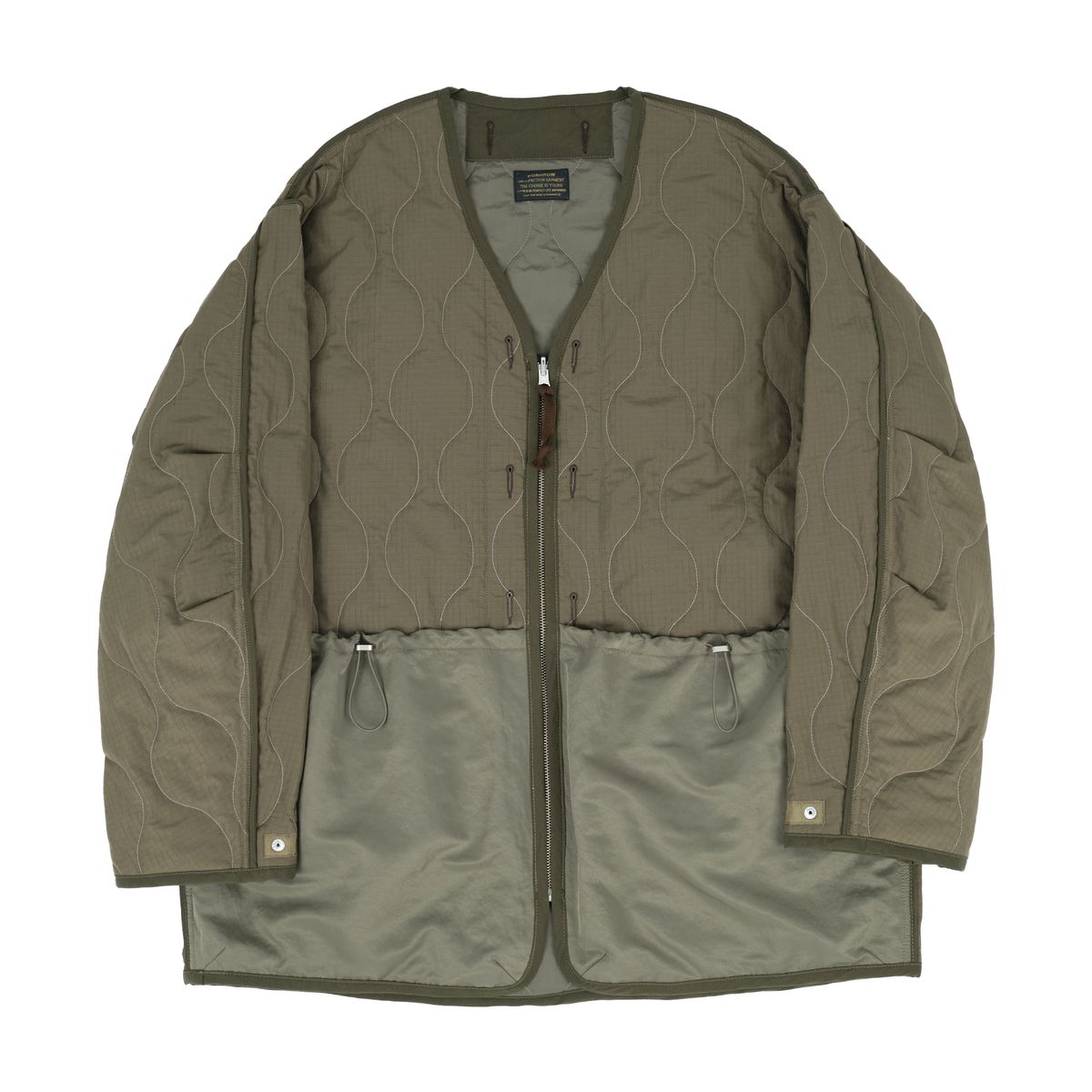 본로우(BONRROW) Reversible Liner Jacket_Ag/Kh
