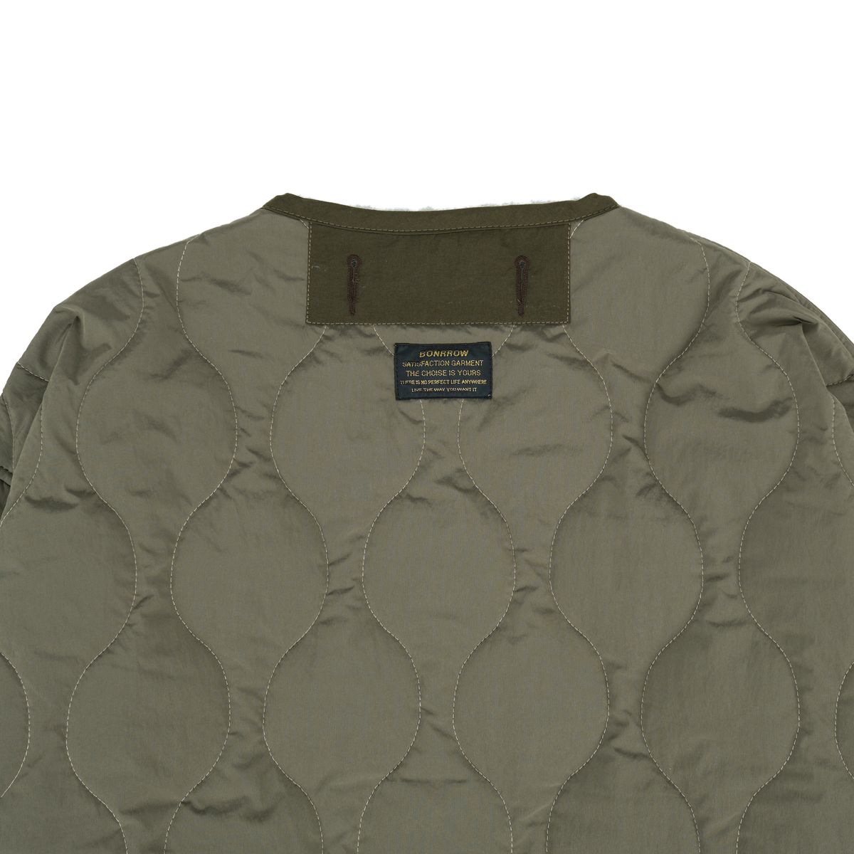 본로우(BONRROW) Reversible Liner Jacket_Ag/Kh