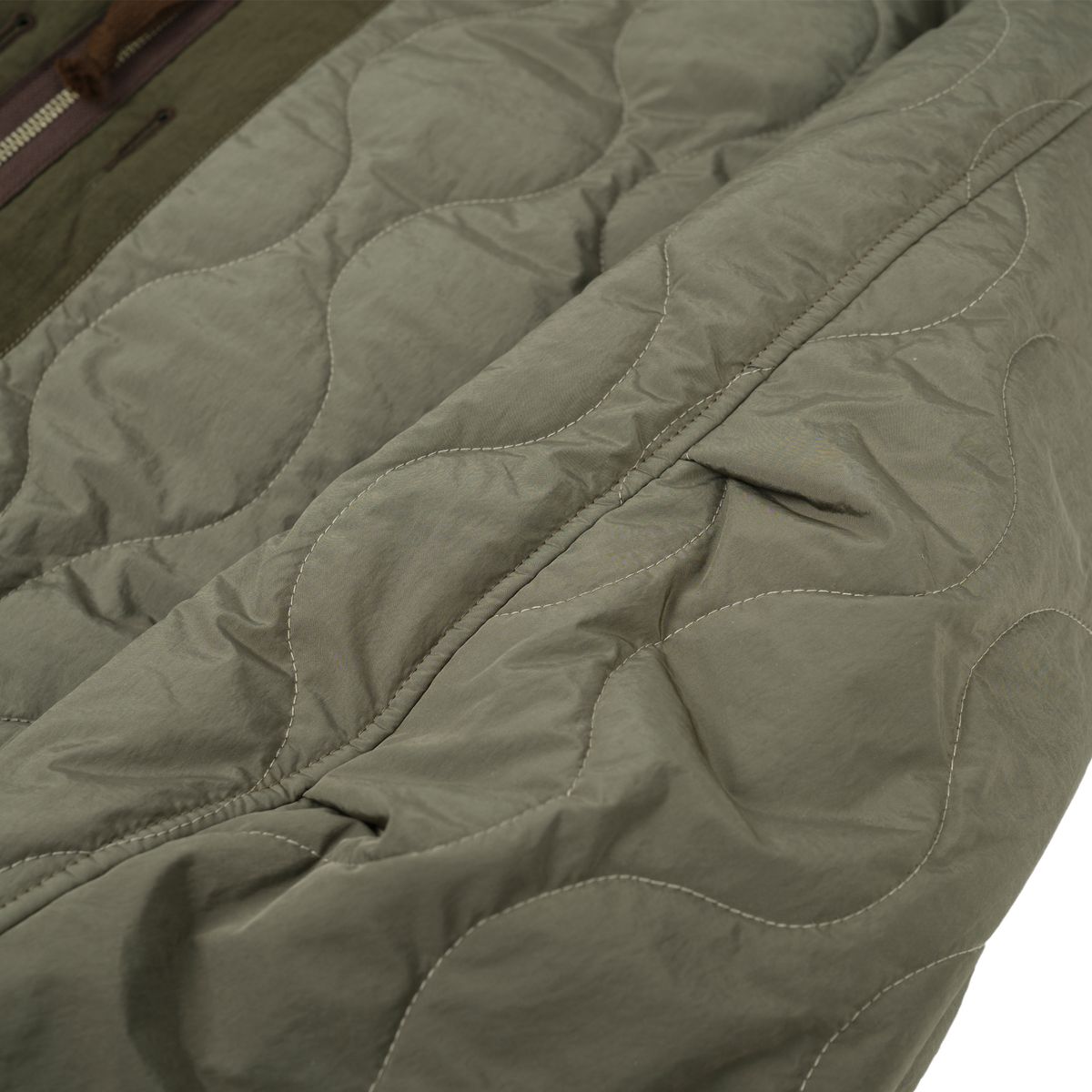 본로우(BONRROW) Reversible Liner Jacket_Ag/Kh