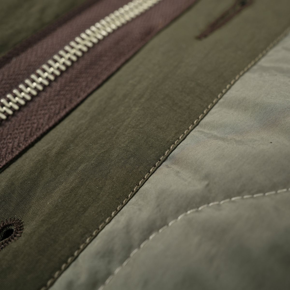 본로우(BONRROW) Reversible Liner Jacket_Ag/Kh