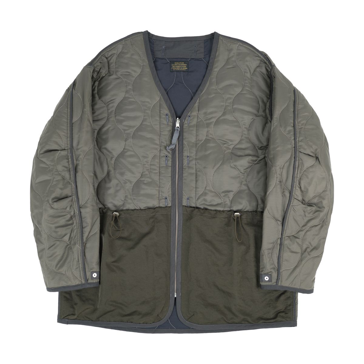 본로우(BONRROW) Reversible Liner Jacket_Ny/Ash