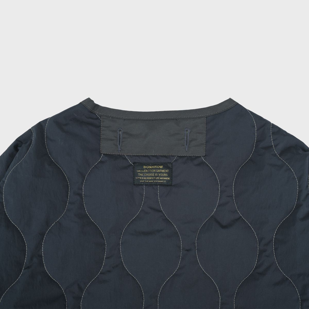본로우(BONRROW) Reversible Liner Jacket_Ny/Ash