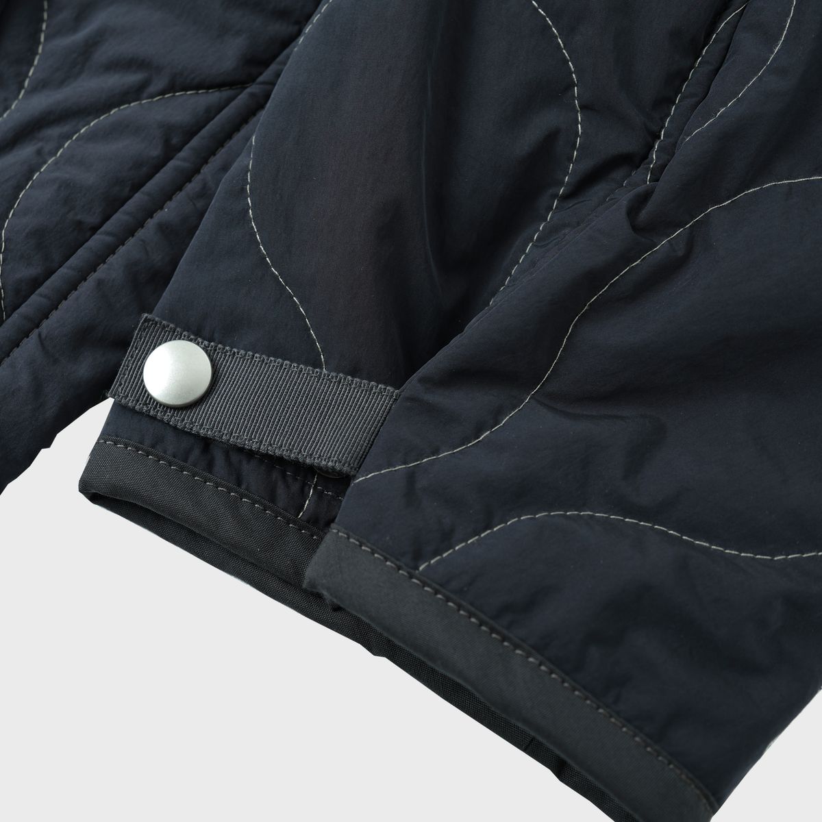 본로우(BONRROW) Reversible Liner Jacket_Ny/Ash