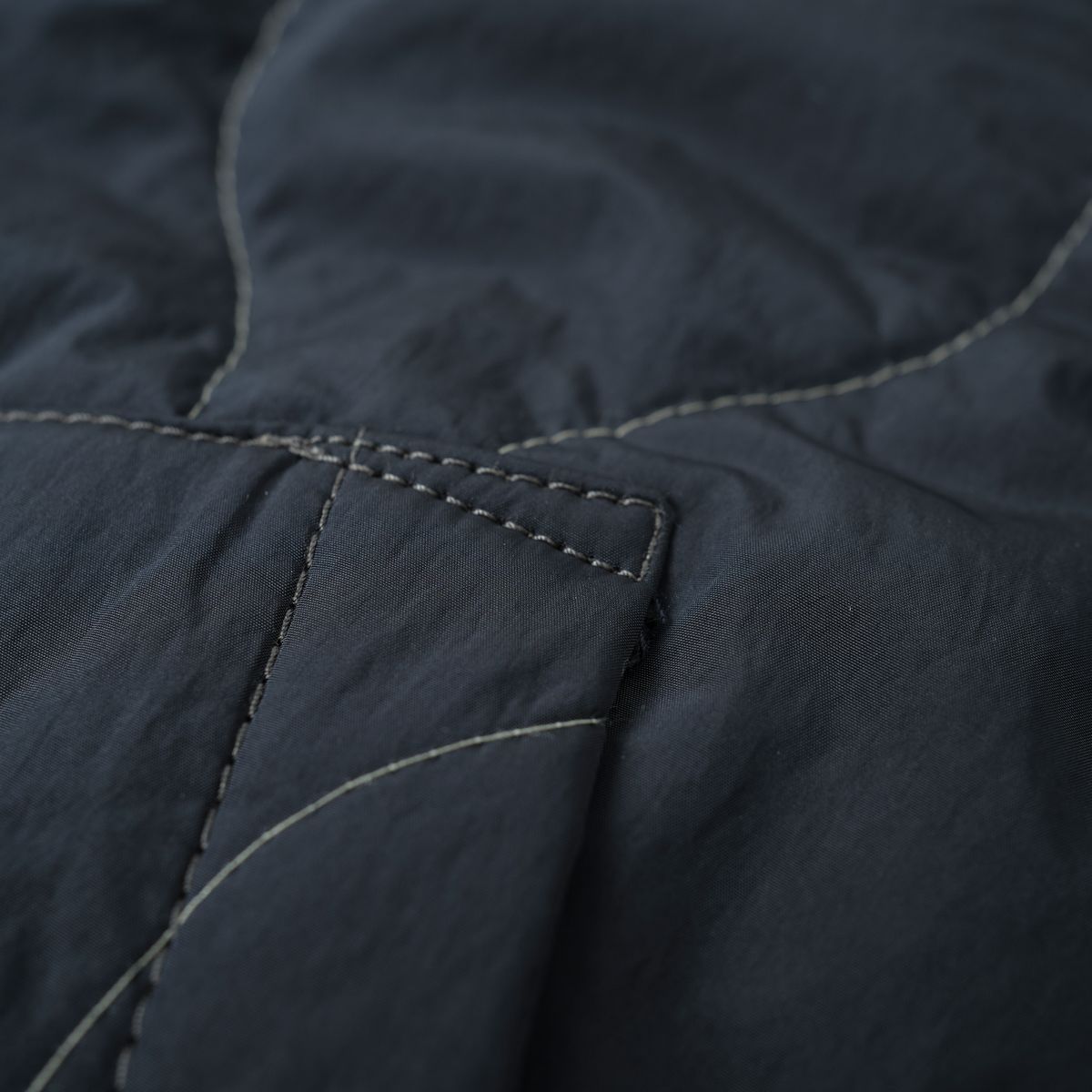 본로우(BONRROW) Reversible Liner Jacket_Ny/Ash
