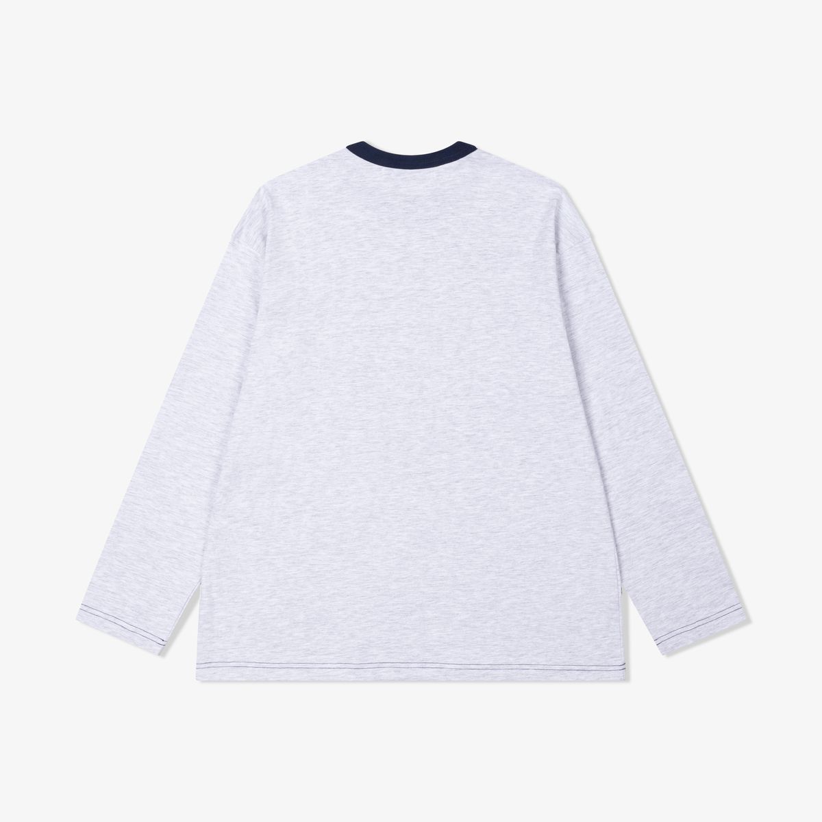 하프시코드(HARPSICHORD) Layer T-shirt (Navy/Melange)