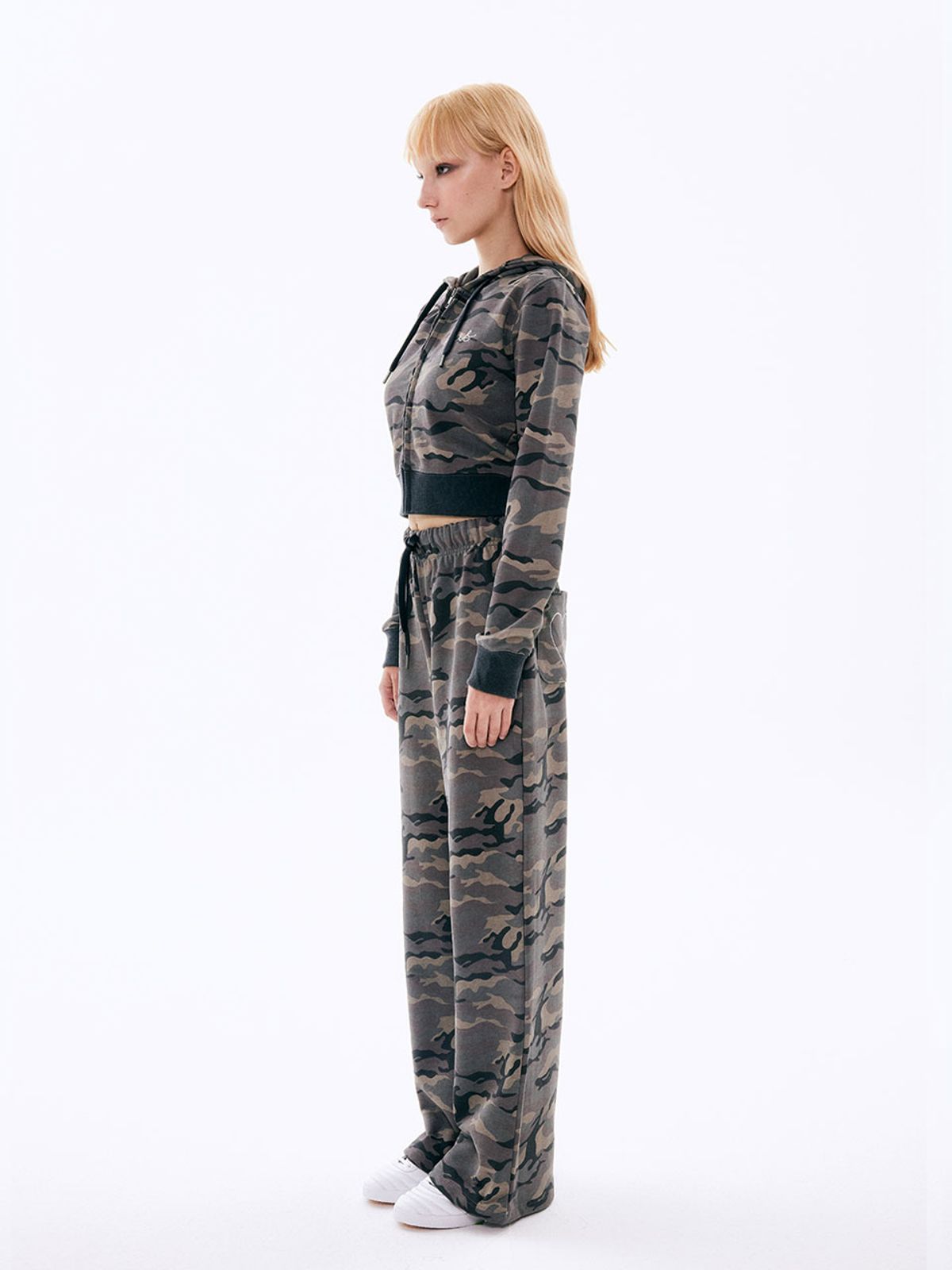 비수스(VISUS) Camoflage Pants_Grey