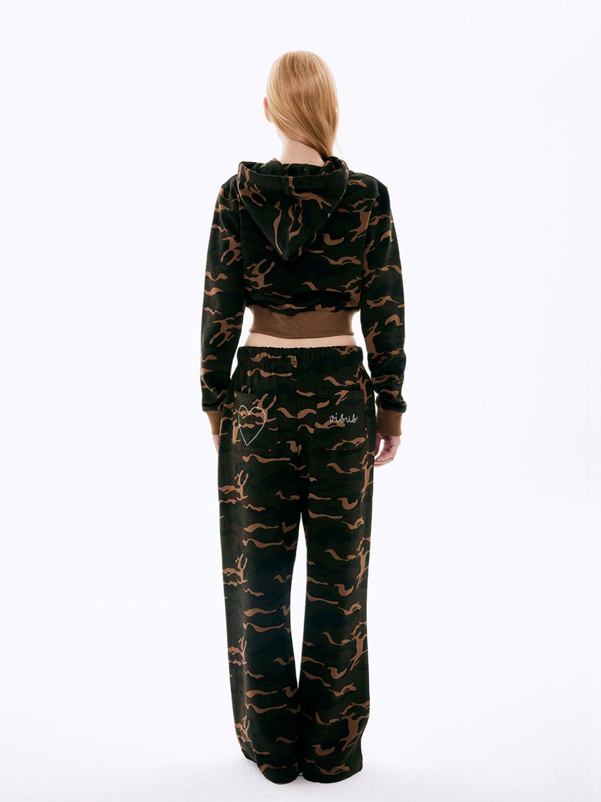 비수스(VISUS) Camoflage Pants_Brown
