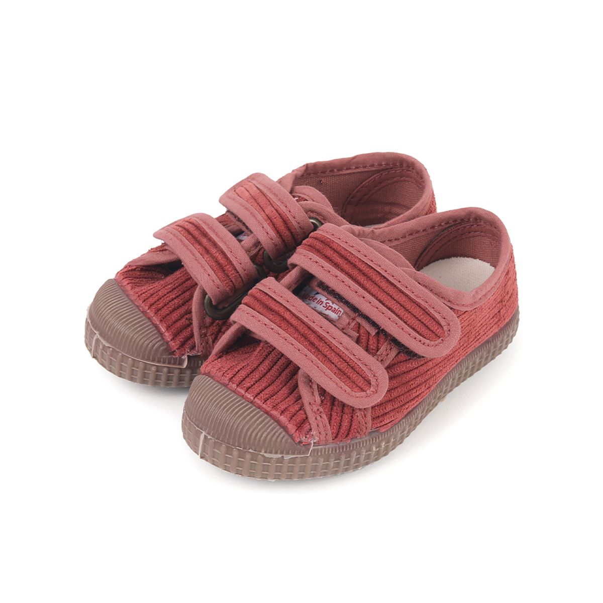 씨엔타 키즈(CIENTA KIDS) 잉글레스 벨크로 코듀로이 레드