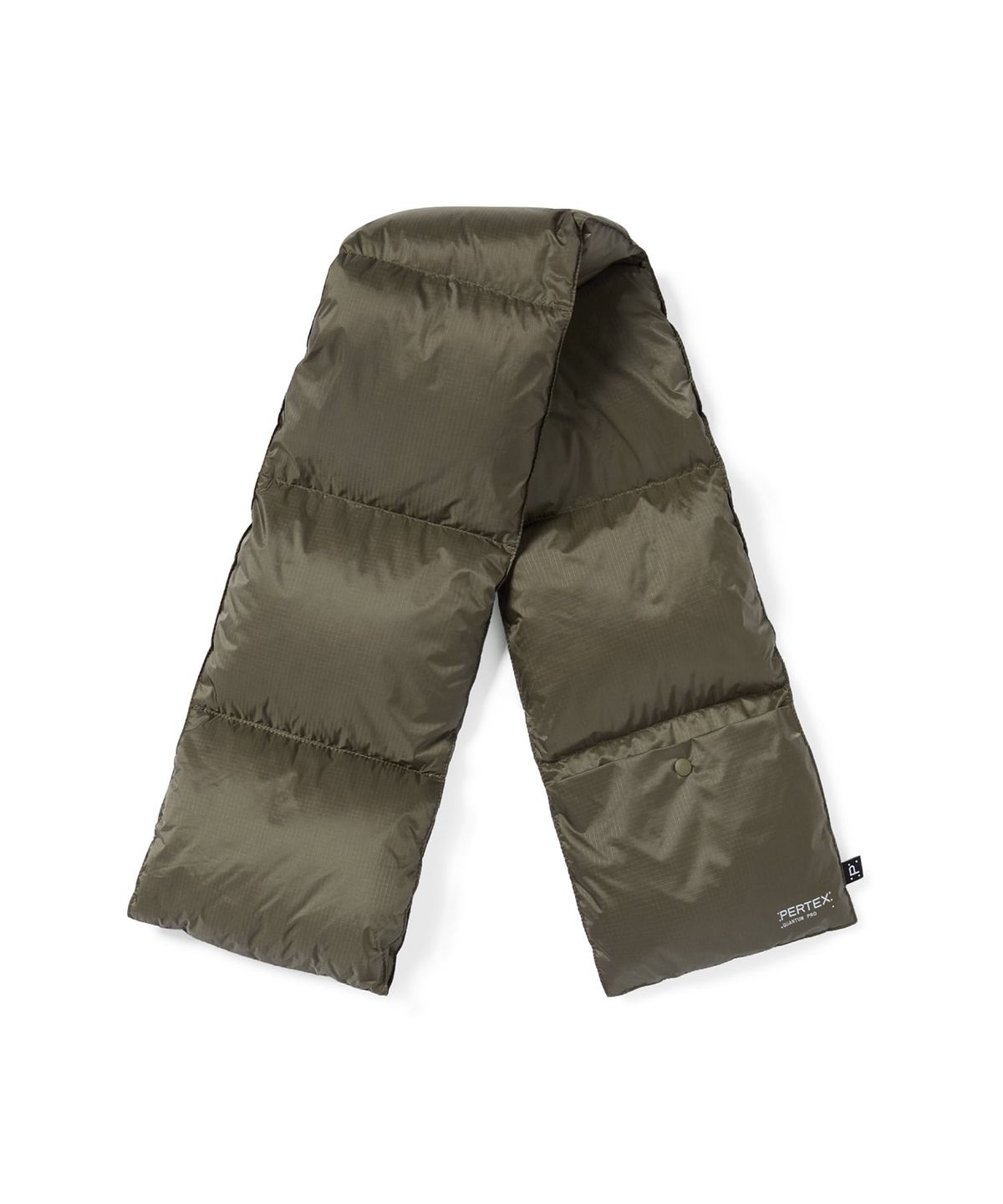 디스이즈네버댓(THISISNEVERTHAT) PERTEX® T Down Scarf Olive