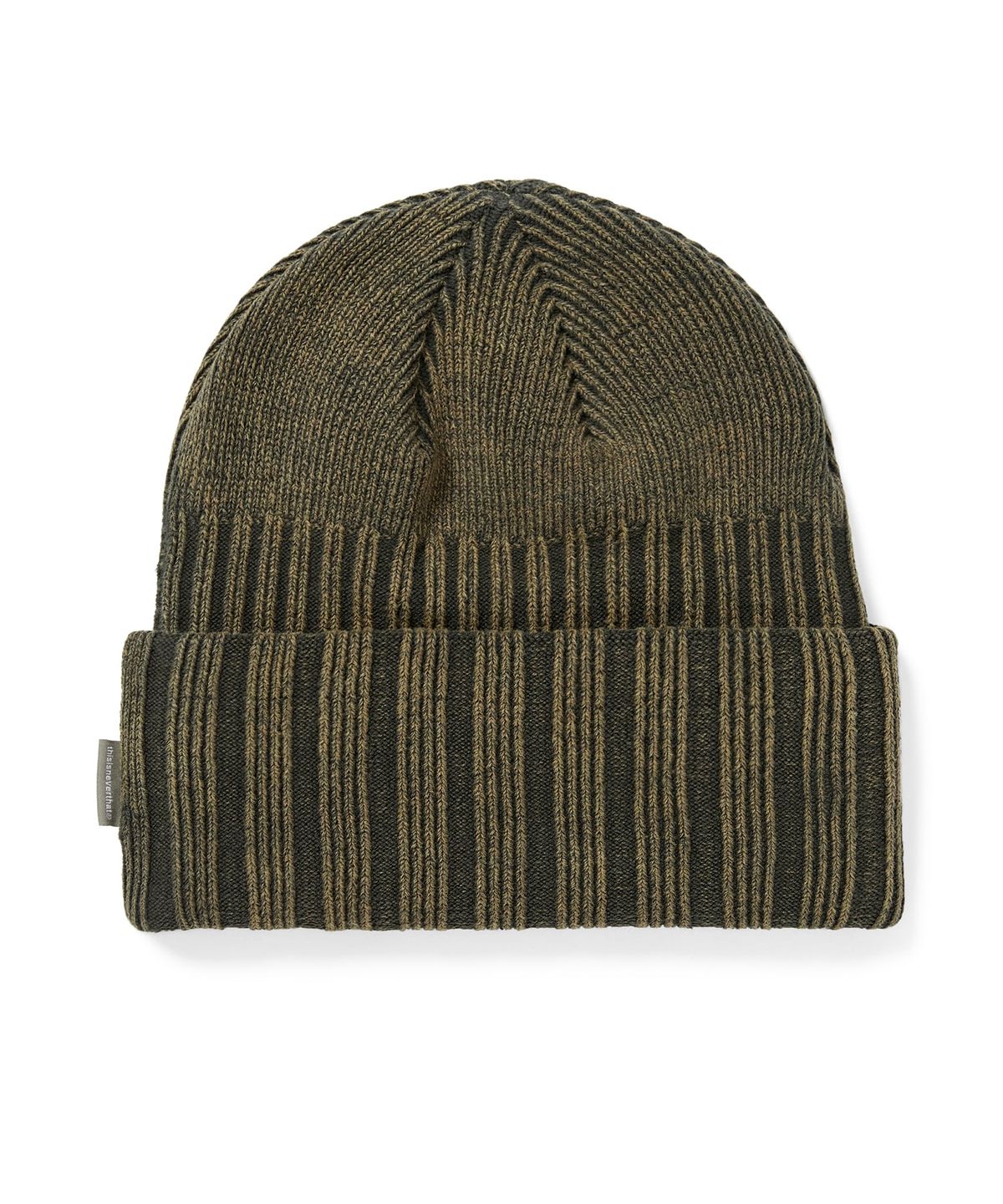디스이즈네버댓(THISISNEVERTHAT) Bleached Beanie Olive
