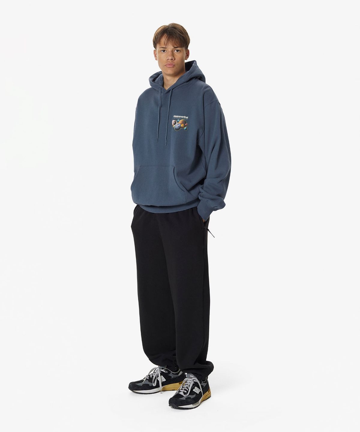 디스이즈네버댓(THISISNEVERTHAT) (FW24) BIG Sweatpant Black