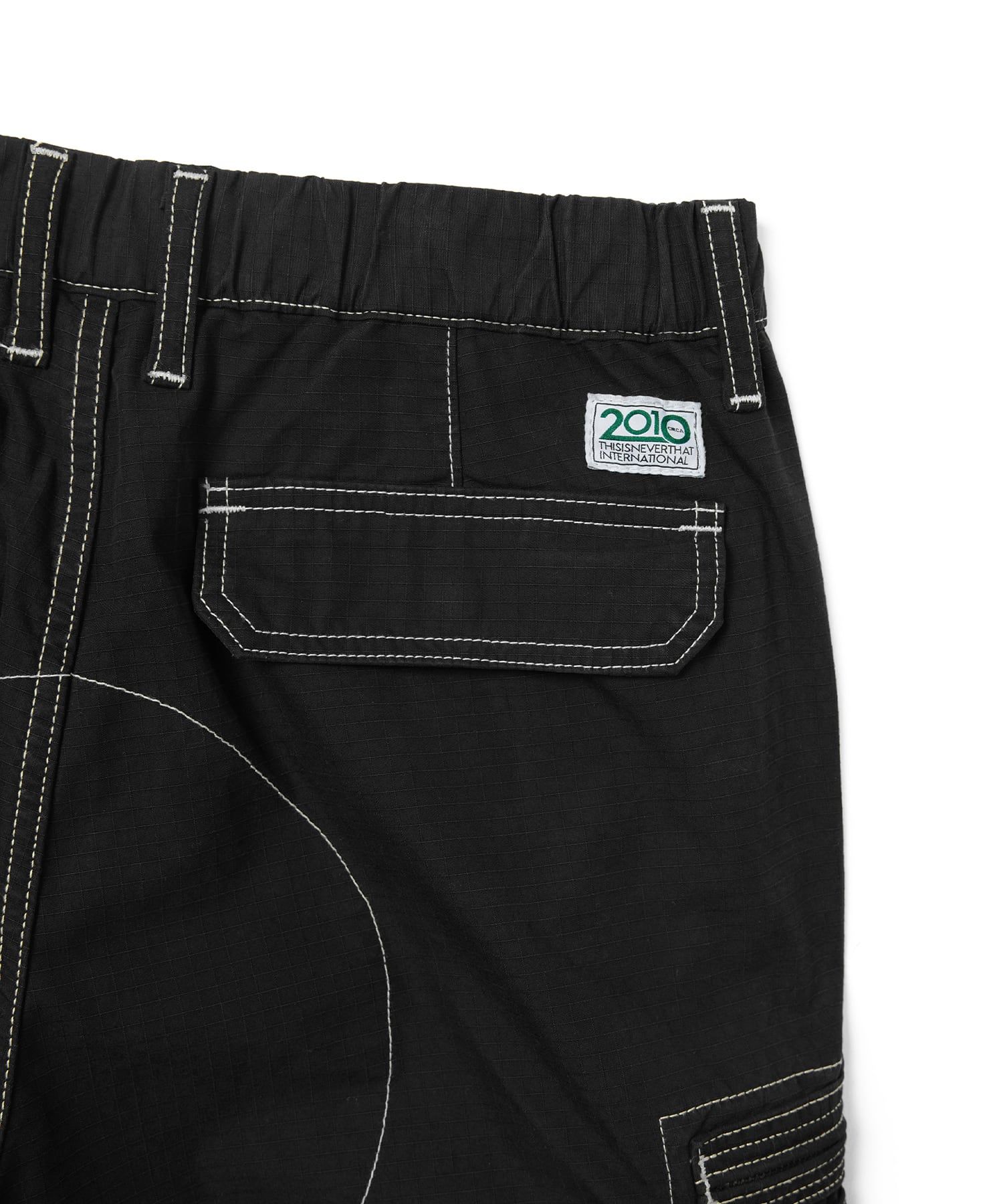 MUSINSA | thisisneverthat® Crazy Multi Zip Pant - Black